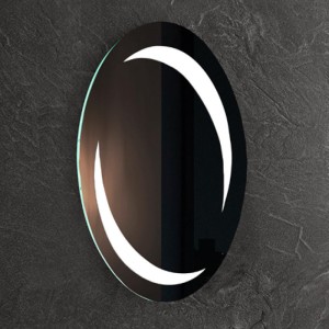 EU og USA Luksus LED oplyst baggrundsbelyst badeværelse spejl-ENE-AL-116