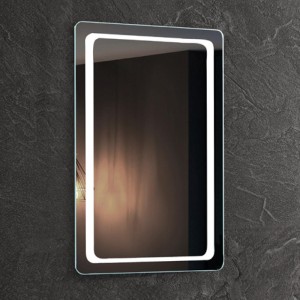 EU og USA Luksus LED oplyst baggrundsbelyst badeværelse spejl-ENE-AL-109
