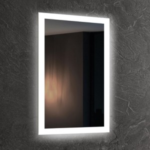 EU og USA Luksus LED oplyst baggrundsbelyst badeværelse belyst spejl-ENE-AL-101